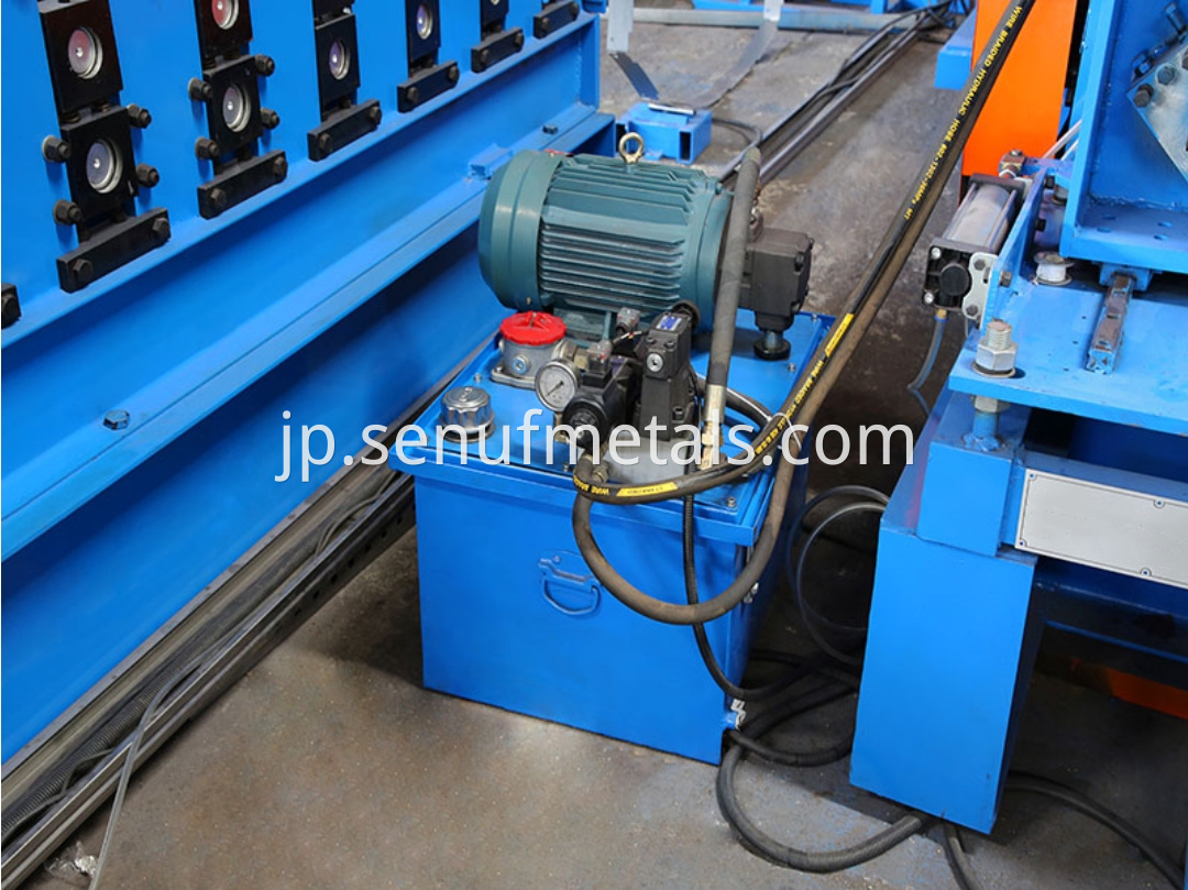 storage rack hydraulic station